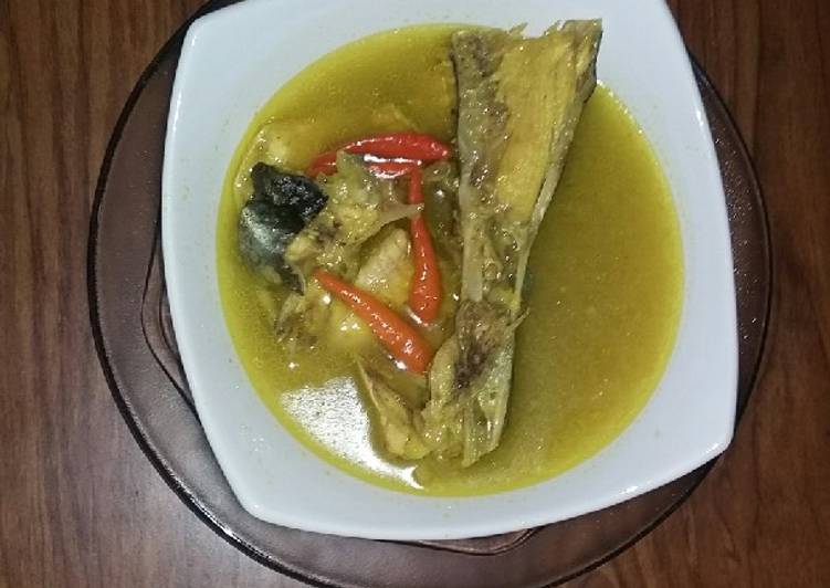 Resep Kepala patin kuah kuning yang simpel