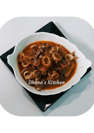Foto resep Cumi Pedas Bumbu Habang