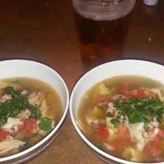 A picture of Super Simple Chicken Tortilla Soup.