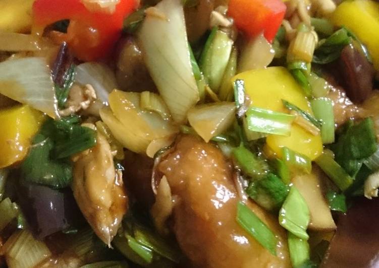 Recipe of Speedy Sweet and Sour Pork with Tons of Vegetables
