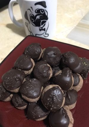 Una foto de Bocaditos dulces de panqué y queso crema