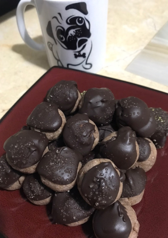 Una foto de Bocaditos dulces de panqué y queso crema