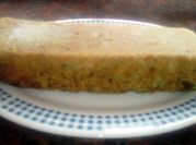 Una foto de budín de espinaca saludable