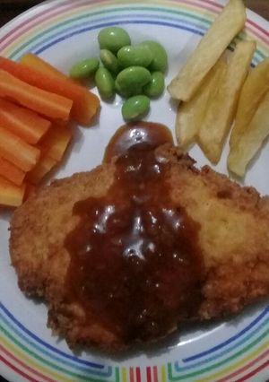 Foto resep Chicken Steak Blackpepper Sauce