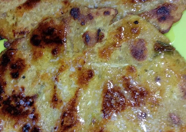 Steps to Make Perfect Missi roti