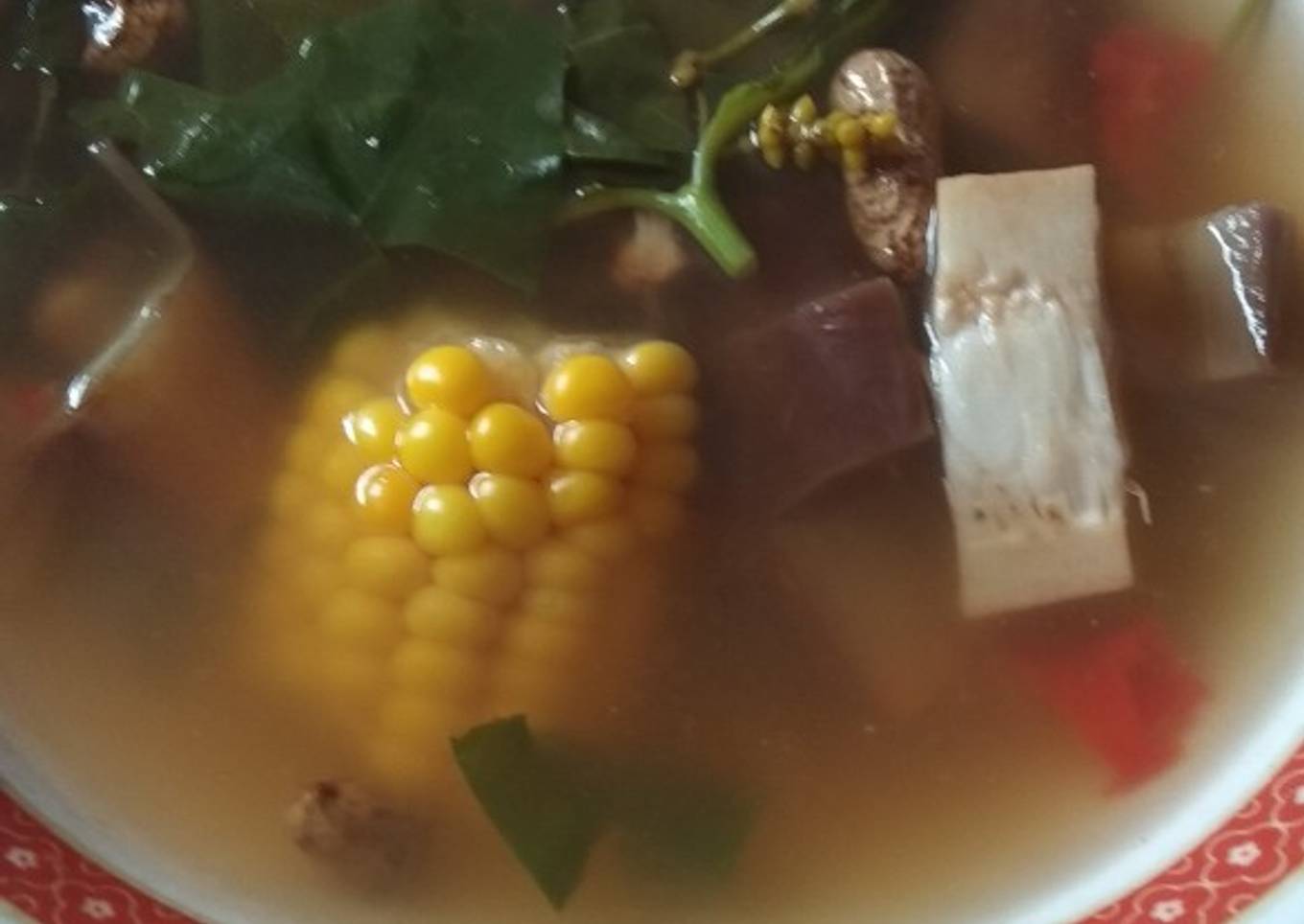 Sayur asam jawa biasa