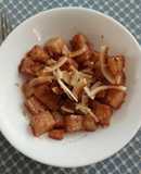 Piña caramelizada