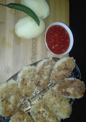 A picture of Alur Chops (Potato Chops).