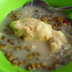 A picture of Duren kacang ijo tanpa santan.