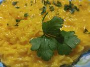 Una foto de risotto fácil