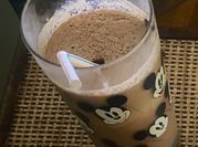 A picture of peanut butter milkshake