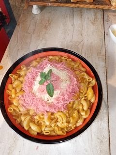 صورة لوصفة معكرونة على طريقتي