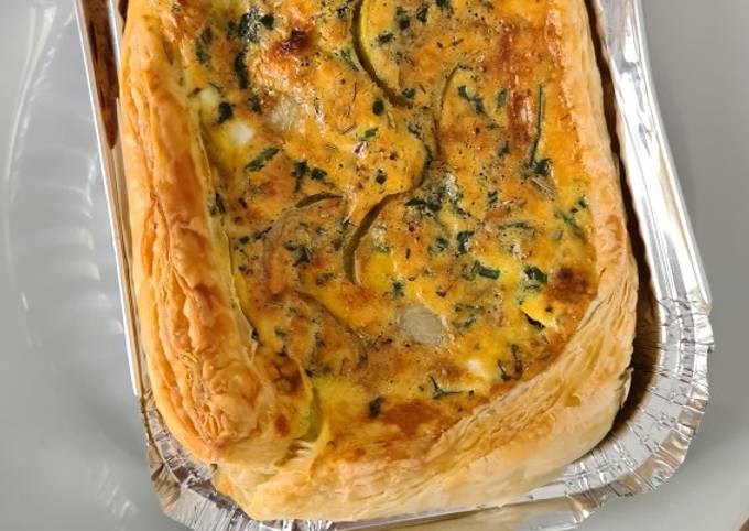 Pie crust Cheese quiche