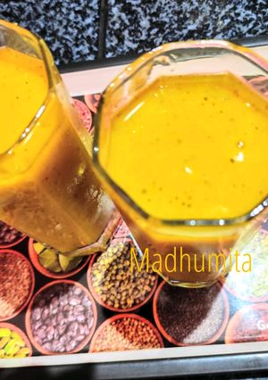 A picture of Mango Masala Juice.