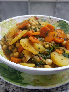 Una foto de Estofado vegano delicioso
