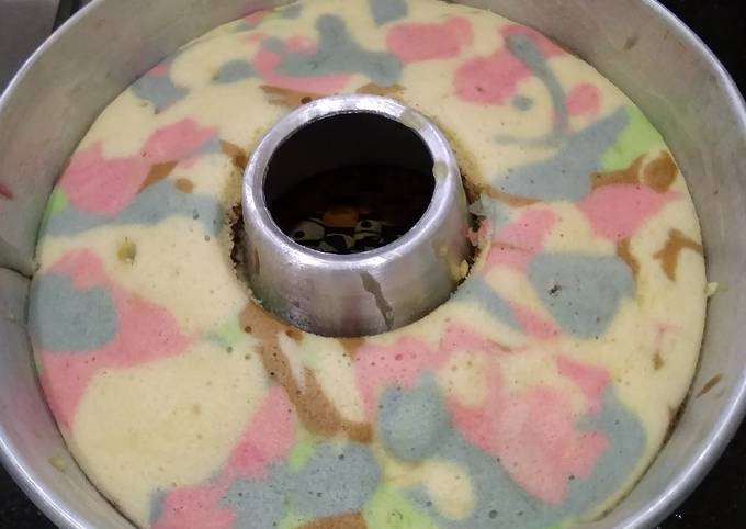 Cara Bikin Bolu Air Pelangi Yang Enak