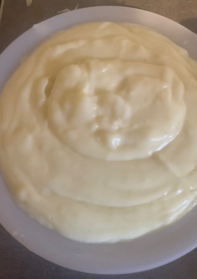 Una foto de Puré de patatas con trocitos de patata