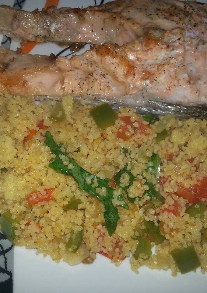 Una foto de Cous Cous de verduritas
