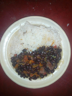 A picture of Fried black beans (njahi).
