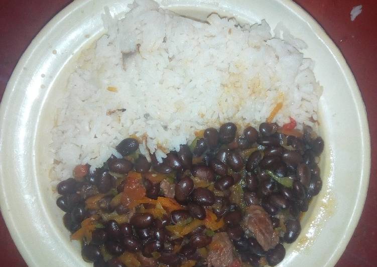 Steps to Prepare Any-night-of-the-week Fried black beans (njahi)