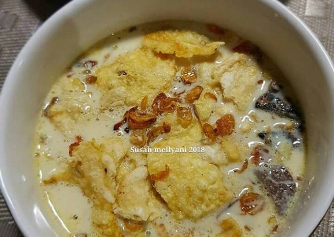 Soto betawi kuah susu