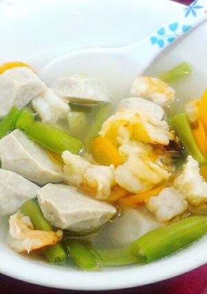 Foto resep Sop Udang Bakso