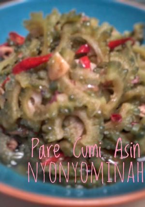 Foto resep Pare Cumi Asin
