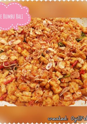 Foto resep Tempe Bumbu Bali