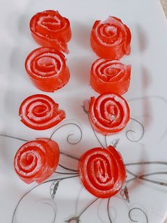عکسی از دستور ژله بستنی رولی