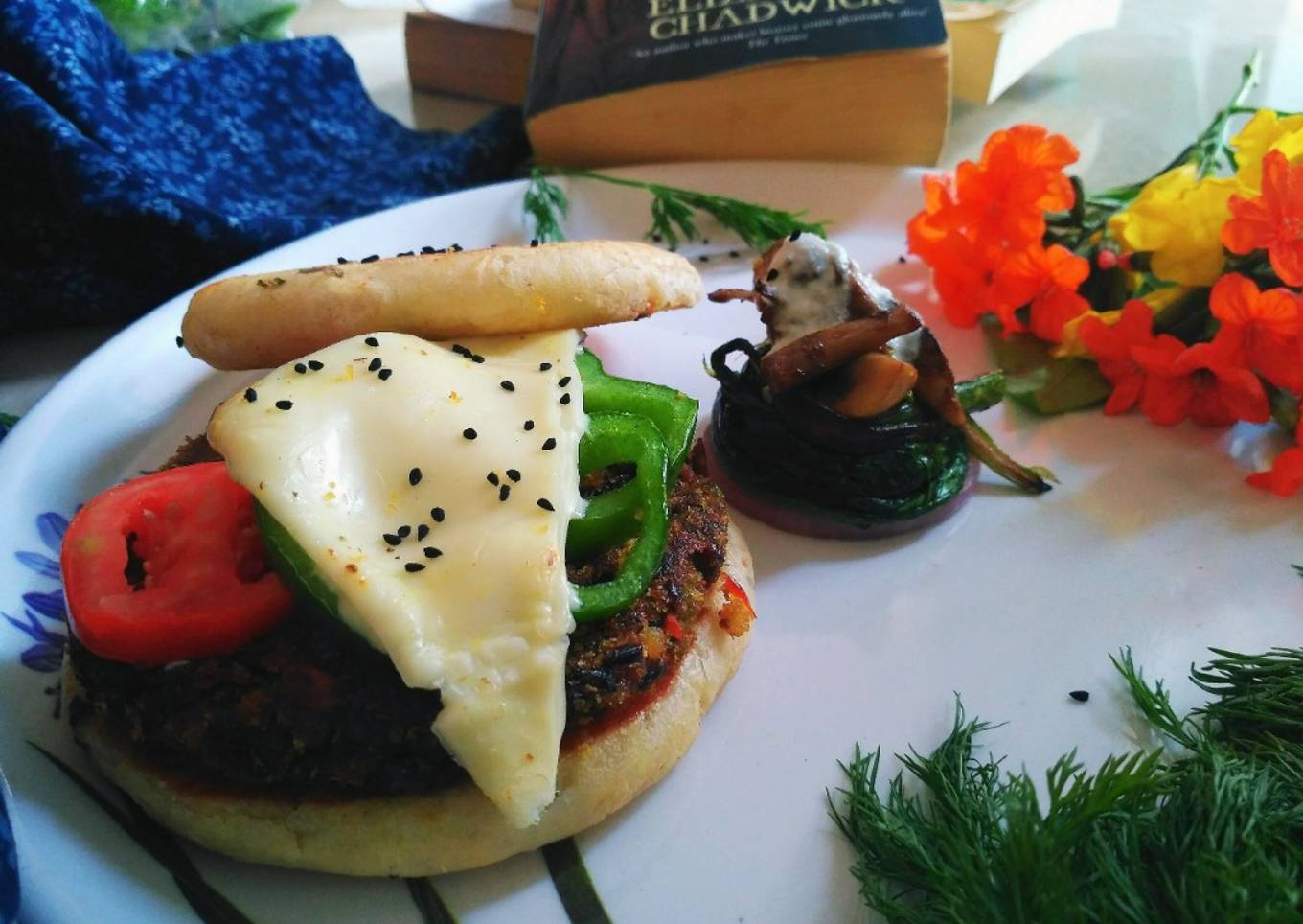 Kulcha Tikki Burger