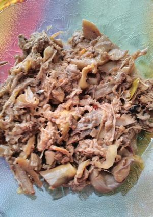Foto resep Gudeg teri jantung pisang
