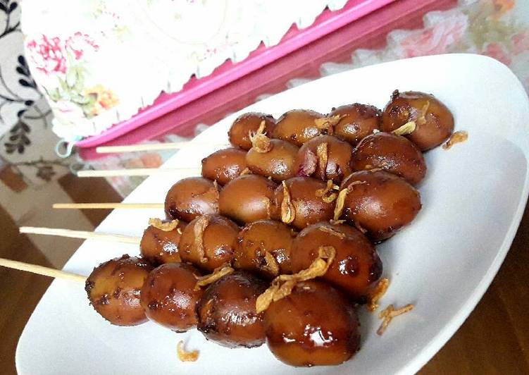 Resep Sate Telur Puyuh oleh annisazuhara Cookpad