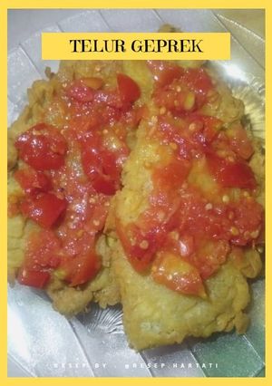 Foto resep Telur geprek