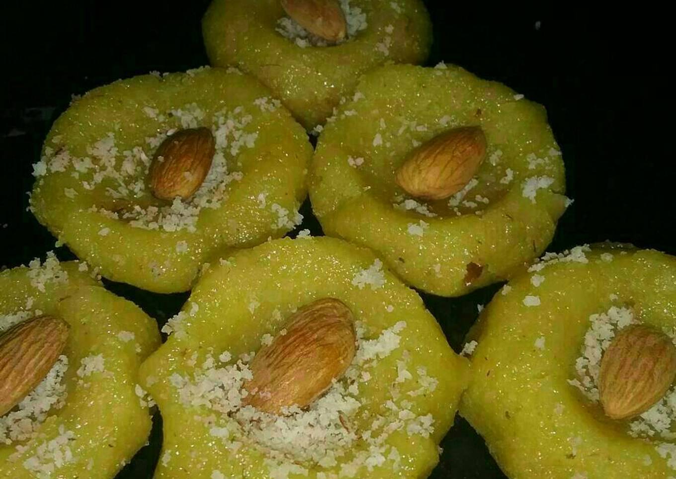 Mango coconut peda