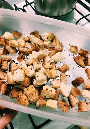 Una foto de Croutons 🍞
