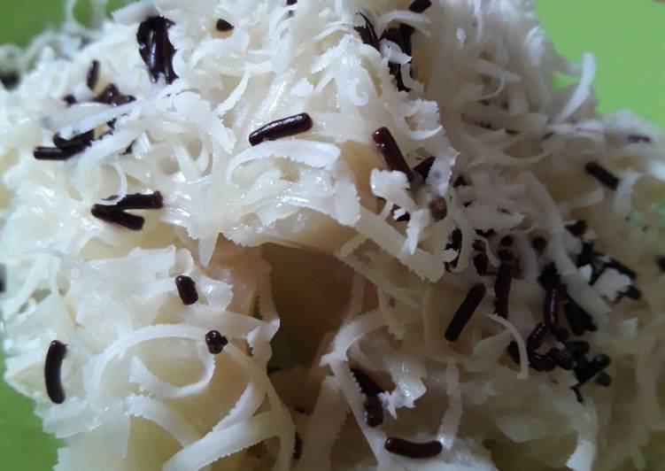 Resep Singkong keju meses Anti Gagal