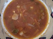 Gambar sop merah udang tepung