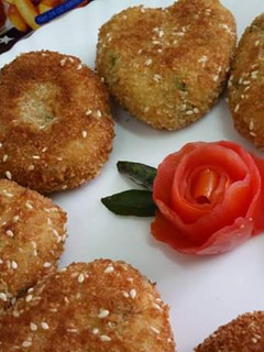 A picture of Rice Cutlets.