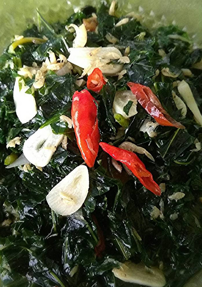 Foto resep Tumis Daun Pepaya Jepang