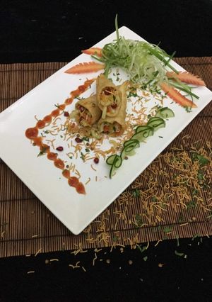 A picture of Macroni cone #cookpadramadan.