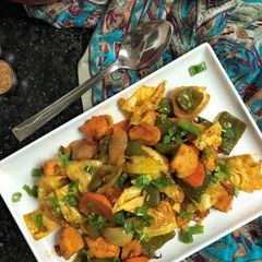 A picture of Chicken Stir Fry - South Indian flavour.