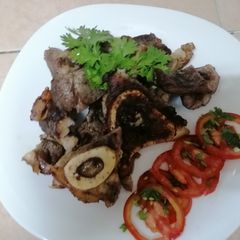 Grilled oven beef A picture of Grilled oven beef.