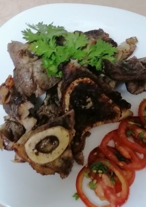 A picture of Grilled oven beef.