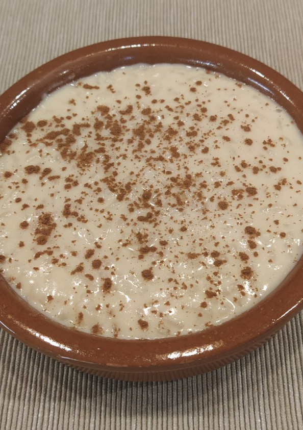 Una foto de Arròs amb llet d'anís