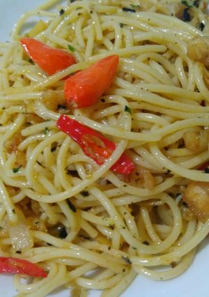 Foto resep Spaghetti Aglio Olio