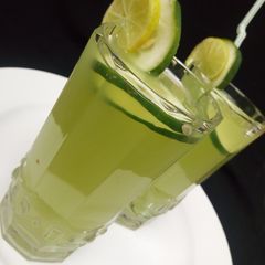 A picture of Cucumber and Ginger juice.