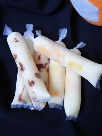 Langkah Mudah untuk Menyiapkan Es Lilin (Nangka &amp; Coklat) Spesial Lembut yang Sempurna