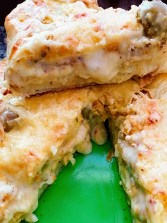 Una foto de Pastel de papas y hojaldre