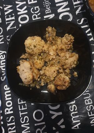 Una foto de Coliflor especiada en olla de cocción lenta CrockPot