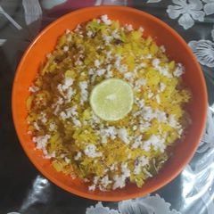 A picture of Kanda poha.